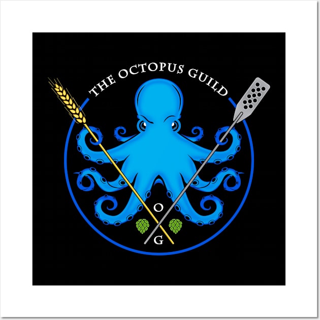 The Octopus Guild Wall Art by Ferrous Frog